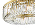 Signature 8 Light Gold Pendant